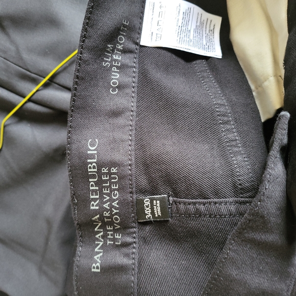 Bundle of 8 pairs of pants like-new condition 34W30L BR and Armani - Picture 6 of 13